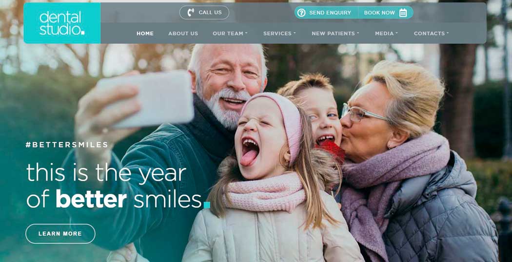 Diseño web clínica dental