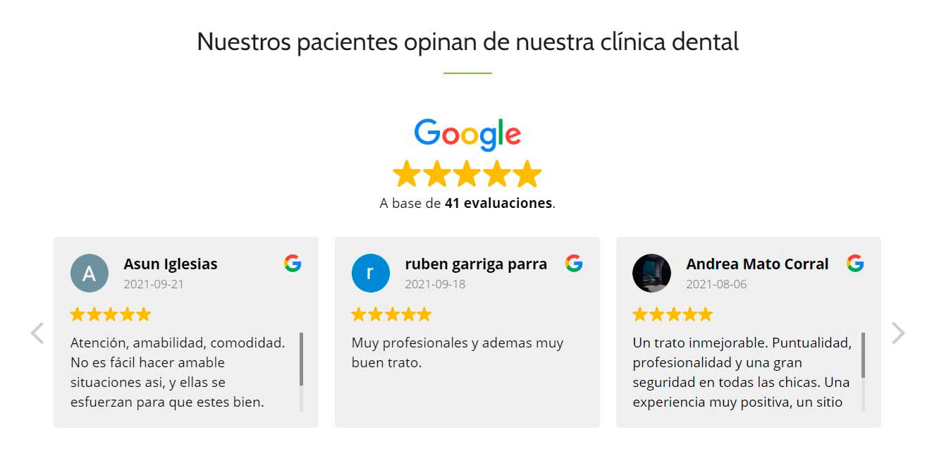 Reviews clínicas dentales
