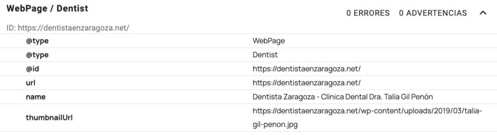 Schema Dentistas